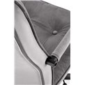 Office chair Holinn, grey, H102-110x54x57cm, seat H44-52cm