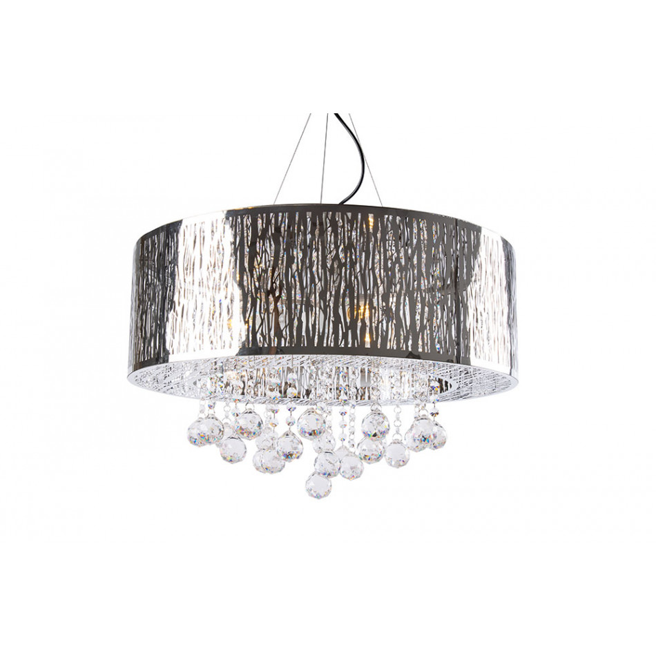 Pendant lamp PASADEN, H-45-110cm, Ø-60cm, E14 3x40W