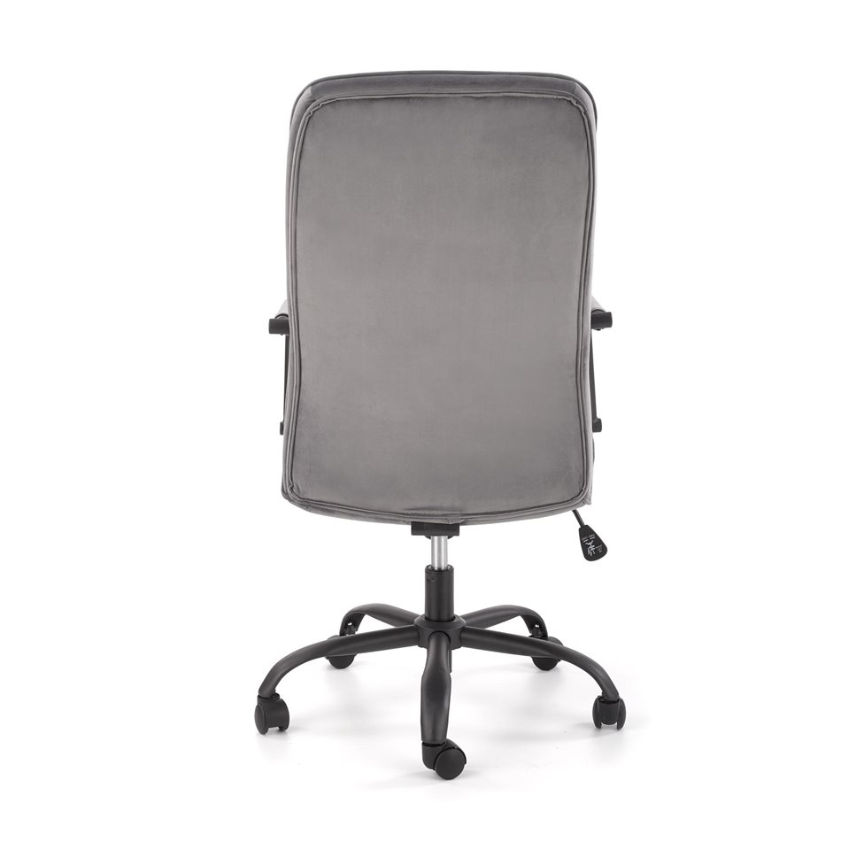 Office chair Holinn, grey, H102-110x54x57cm, seat H44-52cm