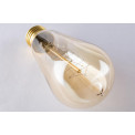 Edisson bulb Hairpin Amber, 40W E27, H-13cm, D-5.8cm