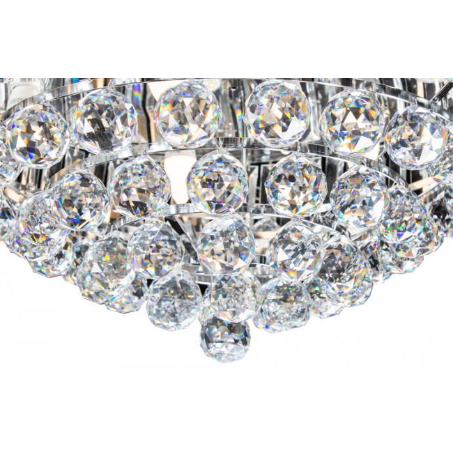 Ceiling lamp Sentavo, H-33cm, Ø-60cm, E14 8x40W, SMD 6W