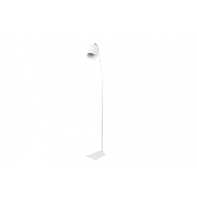 Floor lamp Sanitta, white, E27 60W, H165x50x20cm