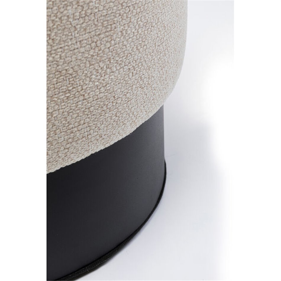 Stool Cherry Cream, H44xD36cm