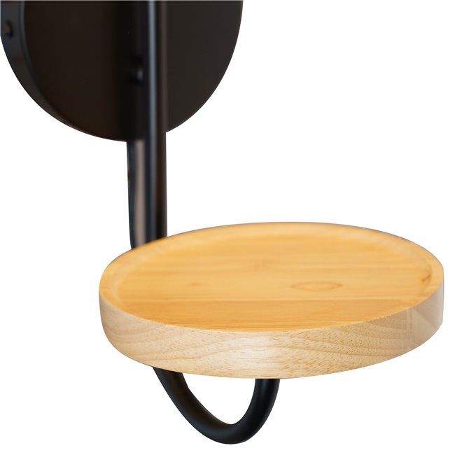 Wall  lamp Monroy 1A, D15x18xH45cm, E27x1 40W(MAX)