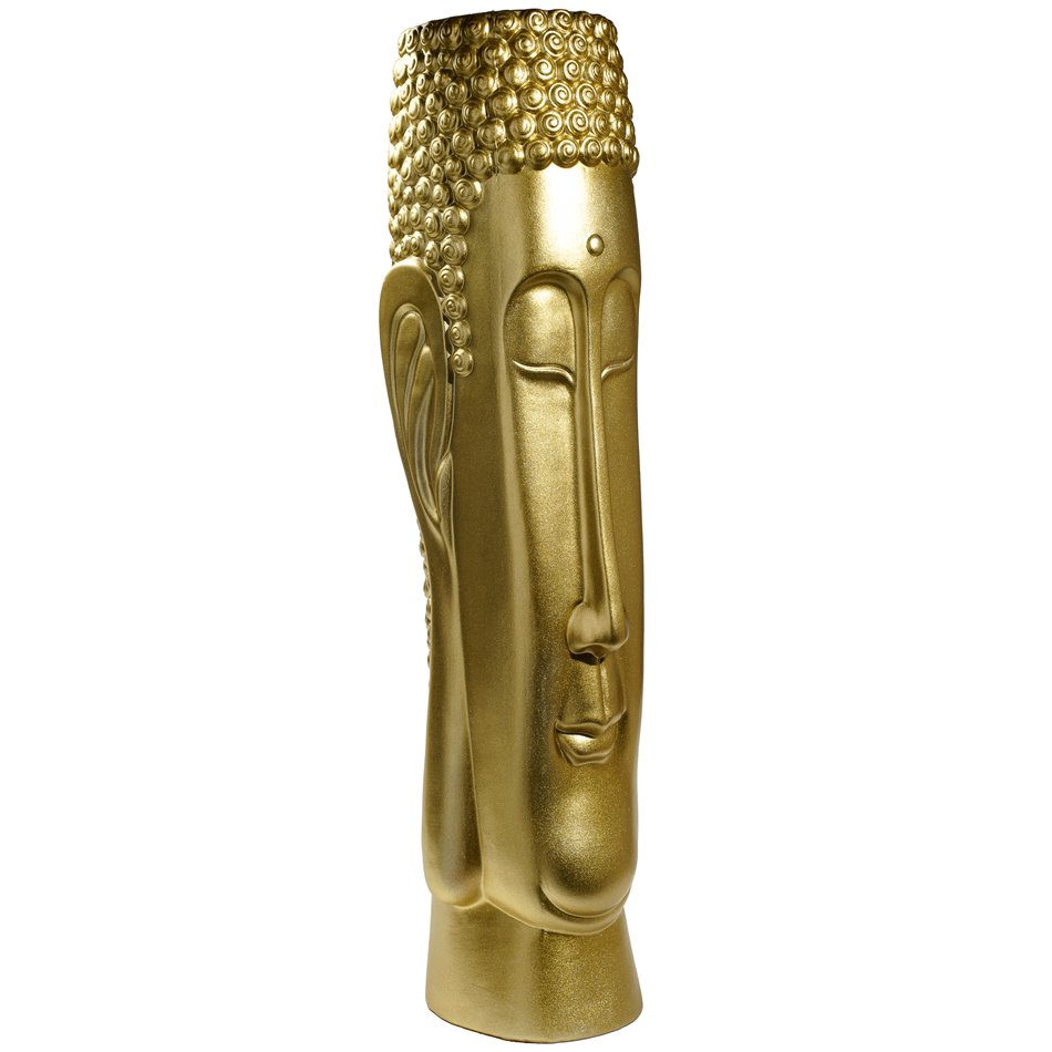 Ваза Gaijo, золотой цвет, 19,5x78 см