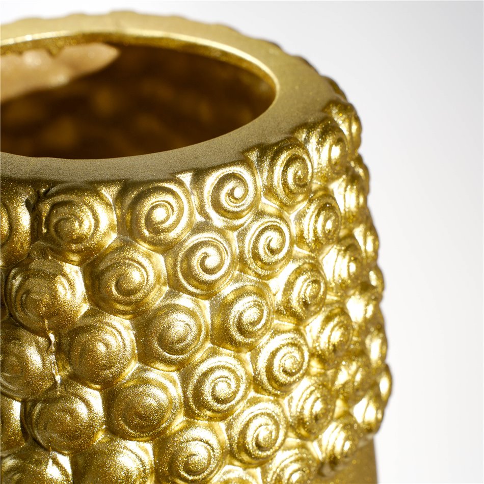 Ваза Gaijo, золотой цвет, 19,5x78 см