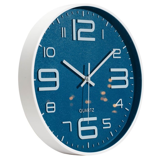 Wall clock Time L fortune, D30.4x4cm