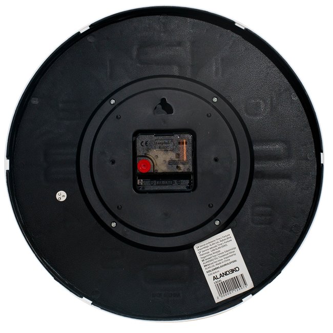 Wall clock Time L fortune, D30.4x4cm