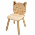 Chair Cat, natural color, H50x30x28cm