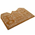 Door mat Houses, 50x70cm 