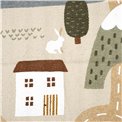 Kids carpet Road map, 100x150cm