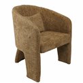 Armchair Jonita, brown color, H79x70x64cm, seat H42cm