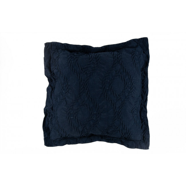 Decorative Pillow Case  NOS, dark blue, 45x45cm