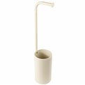 Toilet paper holder Lin Onyx, beige color, D13,5xH64,7cm
