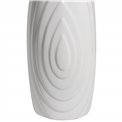 Vase Gazzano white, shiny, H35.5xD13cm