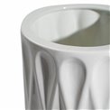 Vase Geitrude white, shiny, H40xD15.5cm