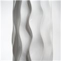 Vase Grettija white,shiny, H78xD19.5cm