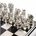 WILD ANIMAL CHESS set, H15x60.5x60.5cm