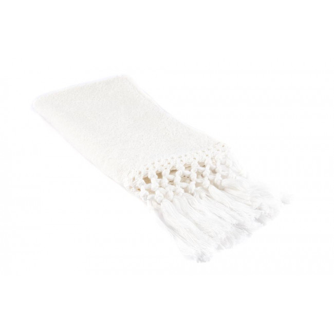 Cotton towel 30x50cm, cream 450g/m2
