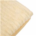 Bamboo towel Stripe, 50x100cm, yellow, 550g/m2