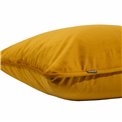 Decorative pillowcase Riviera, mustard, with trim, 45x45cm