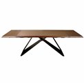 Extendable dining table Tilberg, MDF, 160-240x90x76cm