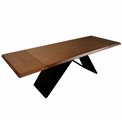 Extendable dining table Tilberg, MDF, 160-240x90x76cm