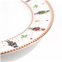Porcelain dinner plate Nutcracker, D26.5cm