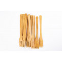 Bamboo forks, set of 12 pieces