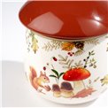 Jar Autumn Breeze, porcelain, D11xH15cm