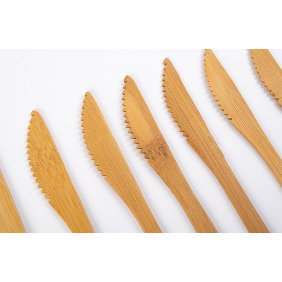 Bamboo knives, set of 12