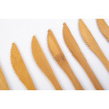 Bamboo knives, set of 12