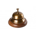 Brass office bell, D12.5, H10cm