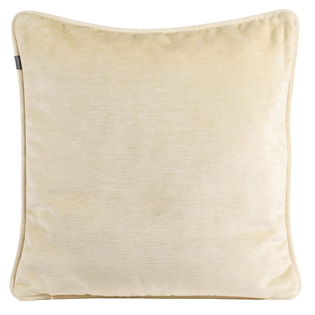 Декоративная наволочка Lotta, кремовая, с каймой, 45х45см