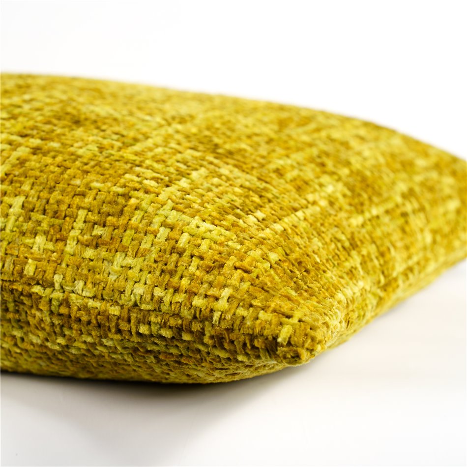 Decorative pillowcase Ted, green/yellow, 45x45cm
