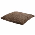 Decorative pillowcase Vivaldi, brown, 45x45cm