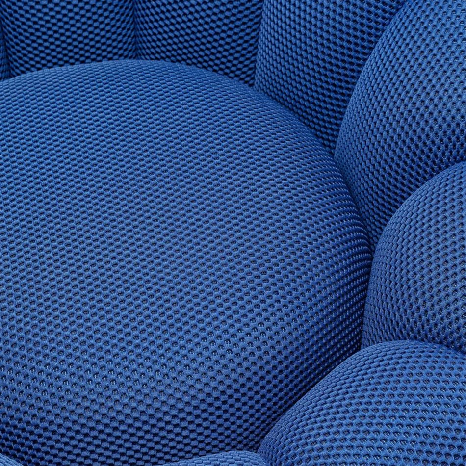 Вращающееся кресло Peppo Bloom, синий цвет, H66xD94см, высота сиденья 40см