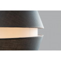 Pendant lamp Lindira, grey/white, E27 5x40W (max), H-35-113cm, Ø-60cm