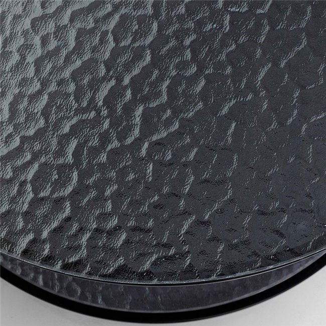 Комплект приставных столиков Wire Double Bubble, 2 шт, черный цвет, H34xD70cm