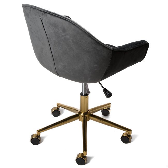 Office chair Slorino, grey colour, 58x62x78-88cm, seat height 44-54cm