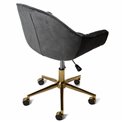 Office chair Slorino, grey colour, 58x62x78-88cm, seat height 44-54cm
