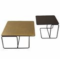 Приставной столик Jarra, набор, 70x70x34см, 52x52x41см