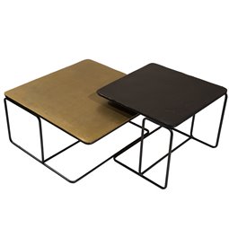 Side table Jarra set, 70x70x34cm, 52x52x41cm