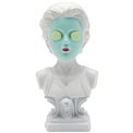 Deco figurine Cucumber mask, H20x9x11cm