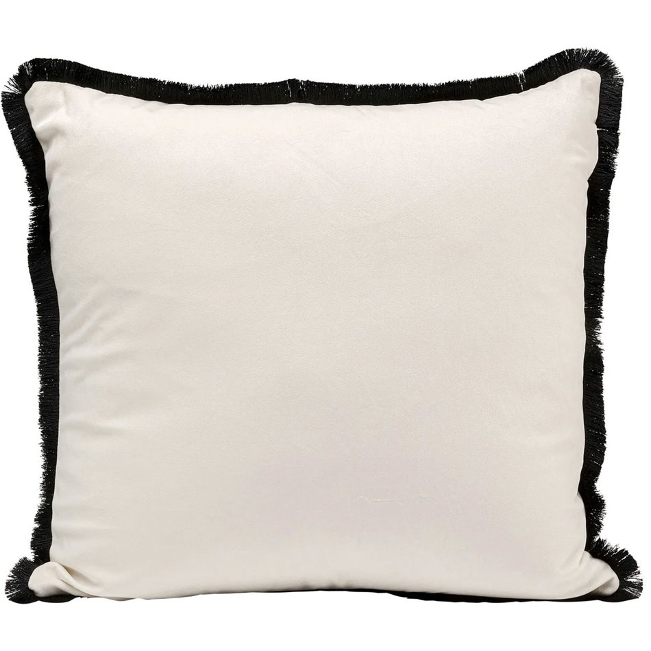 Decorative cushion Bee, white, 45x45cm