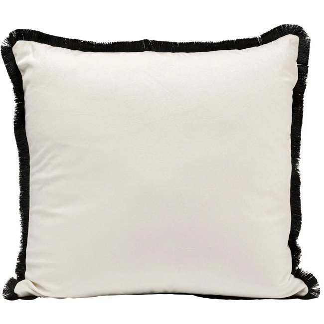 Decorative cushion Bee, white, 45x45cm