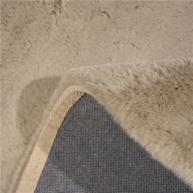 Carpet Laheaven, taupe, 160x160cm
