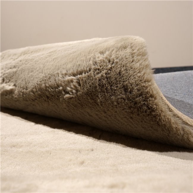 Carpet Laheaven, taupe, 160x160cm