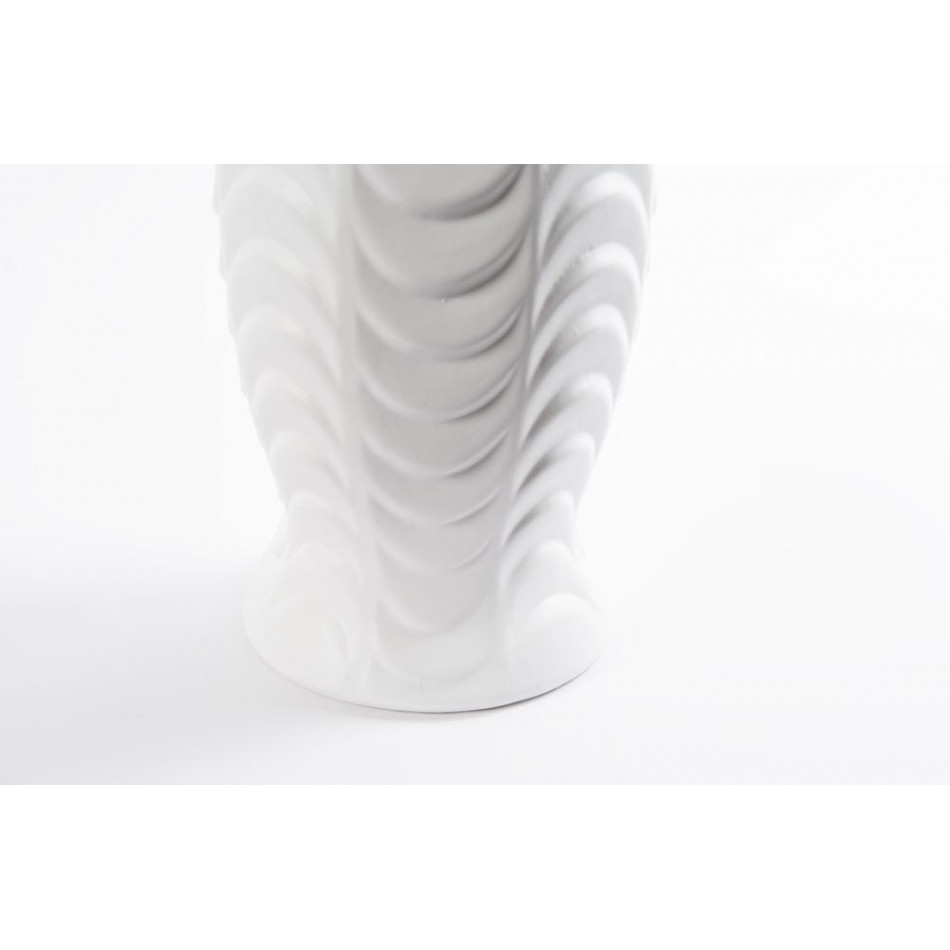 Vase Felton, white,14x46cm