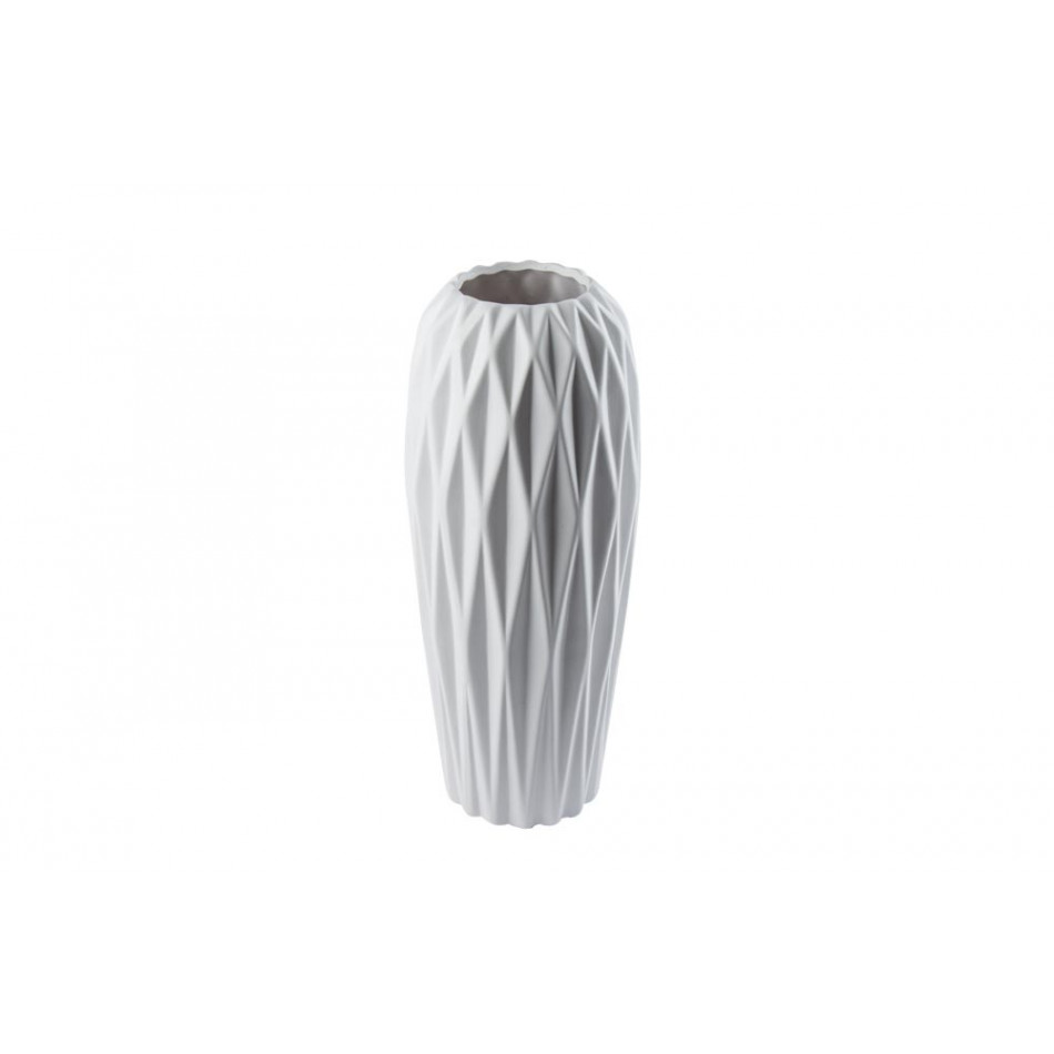 Vase  Filgita, white/matt,14x35.5cm